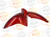 61110MBTD20ZK, Kotflügel Satz, Fr (Wl) R101CU 1 (R101CU 1 Candy Glory ROT-U), Honda, 2
