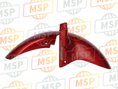 61110MBTD20ZK, Kotflügel Satz, Fr (Wl) R101CU 1 (R101CU 1 Candy Glory ROT-U), Honda, 3