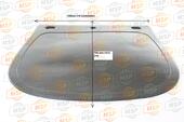 61114033000, Mudguard, Fr., Honda, 1