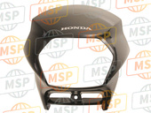 61300KRHD30ZA, Visor Set, Fr. (Wl) *TYPE1 * (TYPE1 ), Honda