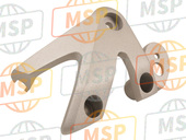 61312MBZK00ZA, Halterung, R. Scheinwerfer NH109MS (NH109MS Shot Silver Metallic Special), Honda