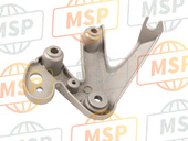 61313MBZK00ZA, Bracket, L. Headlight *NH109MS * (NH109MS Shot Silver Metallic Special), Honda, 2