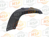 61861HP0A00ZA, Mudguard, R. Fr. Side *NH1 * (NH1 Black), Honda