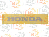 64121MGE000ZA, Marca De Capo Central Sup, Honda