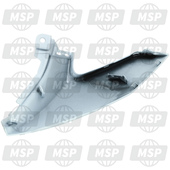 64121MJED00ZC, Cowl A, L. Upper *NHA96P* (NHA96P Pearl Metalloid White), Honda, 2