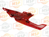 64161MJWJ00ZE, Cowl, L. Fr. Upper *R263* (R263 Millennium Red), Honda, 2