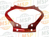 64201MCB610ZS, Cowl, Fr. Center *R296M * (R296M Carnelian Red Metallic), Honda