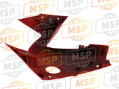 64210KTY900ZD, Cowl Set, R. Fr. Upper (Wl) *R263 1 * (R263 1 Millennium Red), Honda, 2