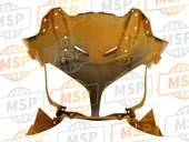 64211MFAD20ZH, Cowl Set, Fr. Center *Y200P*(Y200P Pearl Amber Yellow), Honda, 3