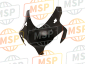 64211MFL010ZA, Cowl, Upper *NHB01* (NHB01 Graphite Black), Honda, 1