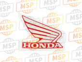 64214KWF900ZB, Marca,  Aleta Der. (100mm), Honda