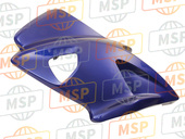 64221MFA305ZC, Cowl Set, L. Fr. * PB324C * (PB324C Candy Xenon Blue), Honda