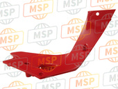 64229KBS740ZE, Refuerzo, L. Superior R127 (R127 Rojo Brillante), Honda, 1