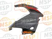 64230MAL600ZC, Cowl Set , R. Boven (Wl) TYPE3 (TYPE3), Honda