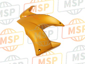 64240KPCD70ZD, Cowl Set, L. Fr. Side (Wl) *Y199M* (Y199M Barley Yellow Metallic), Honda