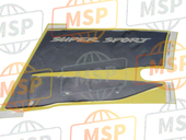 64307MV9840ZC, Rayure A , R. Carénage Inférieur TYPE26 (TYPE26), Honda