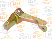 64345MAL600, Halter ,  L.  Fr.  Untere Verkleidung, Honda