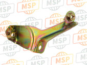 64345MAL600, Halter ,  L.  Fr.  Untere Verkleidung, Honda, 2