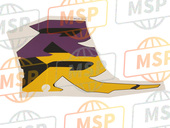 64352MAS750ZC, Raya B , L. Cowl Medio TIPO6 (TIPO6), Honda