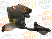 64450MFJA50ZA, Cowl Assy., L. Under *NHB01* (NHB01 Graphite Black), Honda