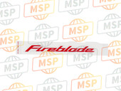 64812MFL760ZC, Marca (Fireblade) *TYPE3*, Honda, 1