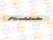 64812MFLD20ZA, Mark (Fireblade) *TYPE1* (TYPE1 ), Honda