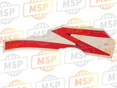64814MCJ750ZA, Rayure B D'Auvent Inferie, Honda