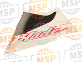 64816MCJD10ZB, Stripe C , L. Onder Paneel TYPE5 (TYPE5), Honda