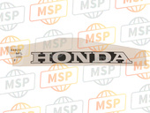 64825MFLD20ZA, Mark, Under Cowl (Honda) *TYPE1* (TYPE1 ), Honda, 1