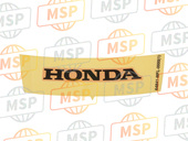 64841MFL000ZA, Marca,  Carenado Asiento T, Honda, 1