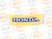 64841MFL830ZA, Marchio Cappottatura Sell, Honda