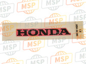 77213MCWH00ZA, Mark, Rr. Seat Cowl *TYPE1 * (TYPE1), Honda