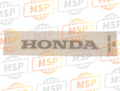 77213MCWH00ZB, Mark, Rr. Seat Cowl *TYPE2 * (TYPE2 ), Honda