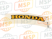 77215MALE00ZD, Mark, Seat Cowl (Honda) (###) *TYPE3* (TYPE3), Honda