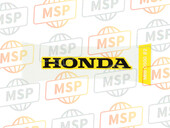 77222MBBD50ZB, Marca B , Rr. Carenado Del Asiento TIPO2 (TIPO2), Honda