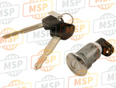 77234MFGD00, Key, Seat Lock, Honda