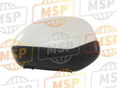 77237MBL610ZJ, Lid, L. Saddlebag *NH138 * (NH138 Shasta White), Honda