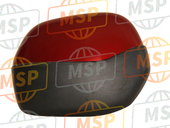 77237MBLD00ZC, Deckel ,  L.  Satteltasche R247M (R247M Pennant Rot Metallic), Honda