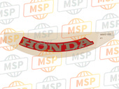 77261MBG300ZA, Marque D'Auvent Ar. *type, Honda, 1