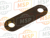 77306MBL610, Plate, Saddlebag Lid Lock, Honda