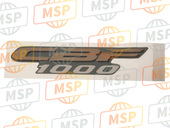 77312MFAD00ZA, Marque (CBF1000) TYPE1 (TYPE1), Honda