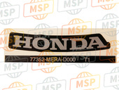 77352MERD00ZA, Marchio Honda *TYPE1*, Honda