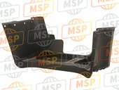 80122HN0A10ZA, Mudguard, L. Center *NH1, Honda