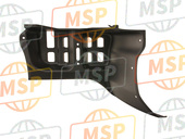 80122HN5M40ZA, Mudguard, L. Center * NH1 * (NH1 Black), Honda, 3