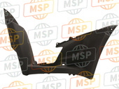 80122HP5600ZA, Mudguard, L. Center *NH1 * (NH1 Black), Honda