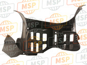 80122HP5600ZA, Mudguard, L. Center *NH1 * (NH1 Black), Honda, 4