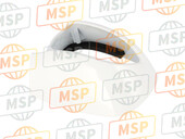 80125MEH003ZA, Cover Comp., L. Mirror *NHA66P* (NHA66PPEARL Sunbeam White), Honda, 1