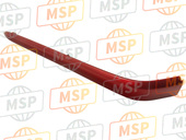 81162MCA000YC, Molding, L. Trunk Side *R325M *(R325M Caliente Red Metallic), Honda