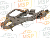 81300MJPG50ZB, Carrier Assy., Rr. *NHB36M* (NHB36M Mat Horizontal Silver Metallic), Honda