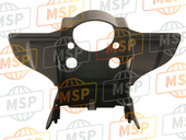 83150MCAS40ZA, Center Assy., Fr. Shelter *NH1* (NH1 Black), Honda, 2